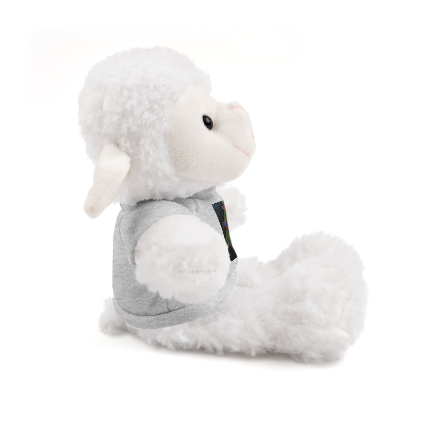 Stuffed Animal Tee Buddy, Plush Toy, Personalized Gifts, Kids' Decor, Birthday Presents, Unique Collectibles