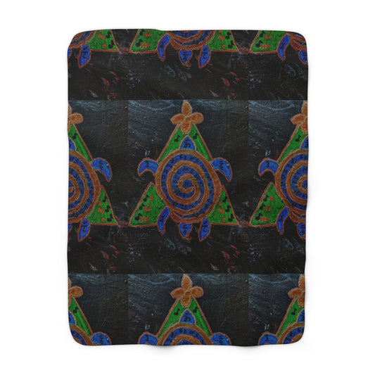 Cozy Sherpa Fleece Blanket with Vibrant Turtle Design, Warm Throw, Ideal for Home Decor, Gift for Nature Lovers, Perfect for Relaxing [...]