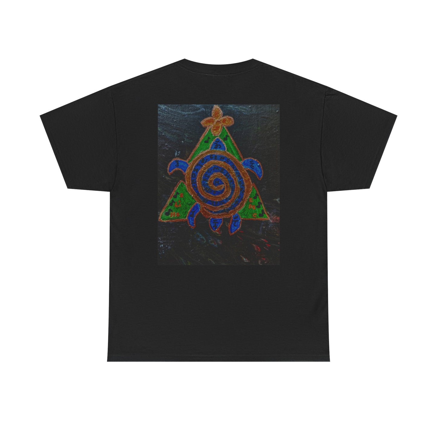Spiral Turtle Graphic Tee, Nature Lovers T-Shirt, Eco-Friendly Apparel, Unique Art Shirt, Gift for Friends
