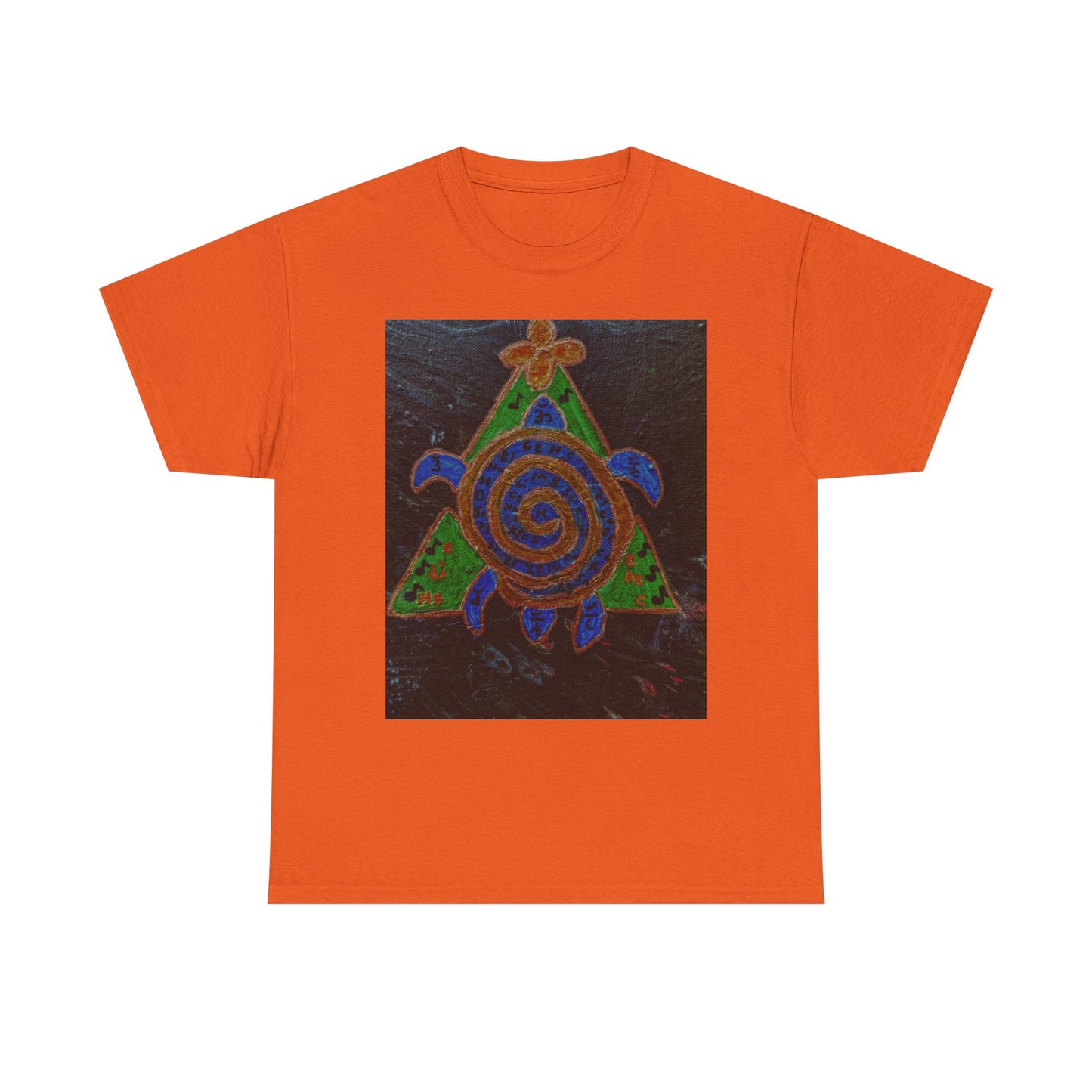 Spiral Turtle Graphic Tee, Nature Lovers T-Shirt, Eco-Friendly Apparel, Unique Art Shirt, Gift for Friends