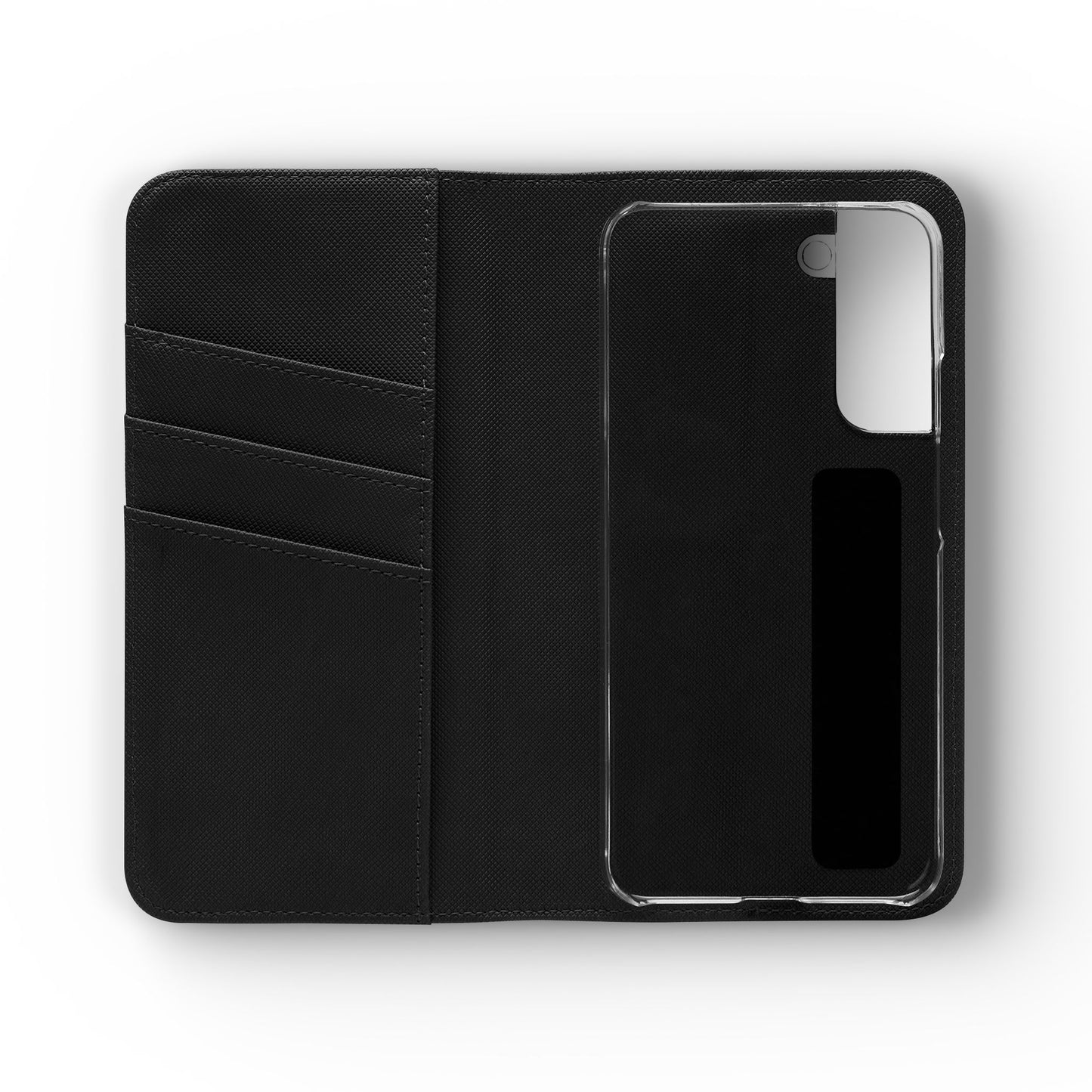 Artistic Flip Cases for Phone, Unique Blue Hourglass Design, Smartphone Wallet, Gift for Artists, Artsy Accessories