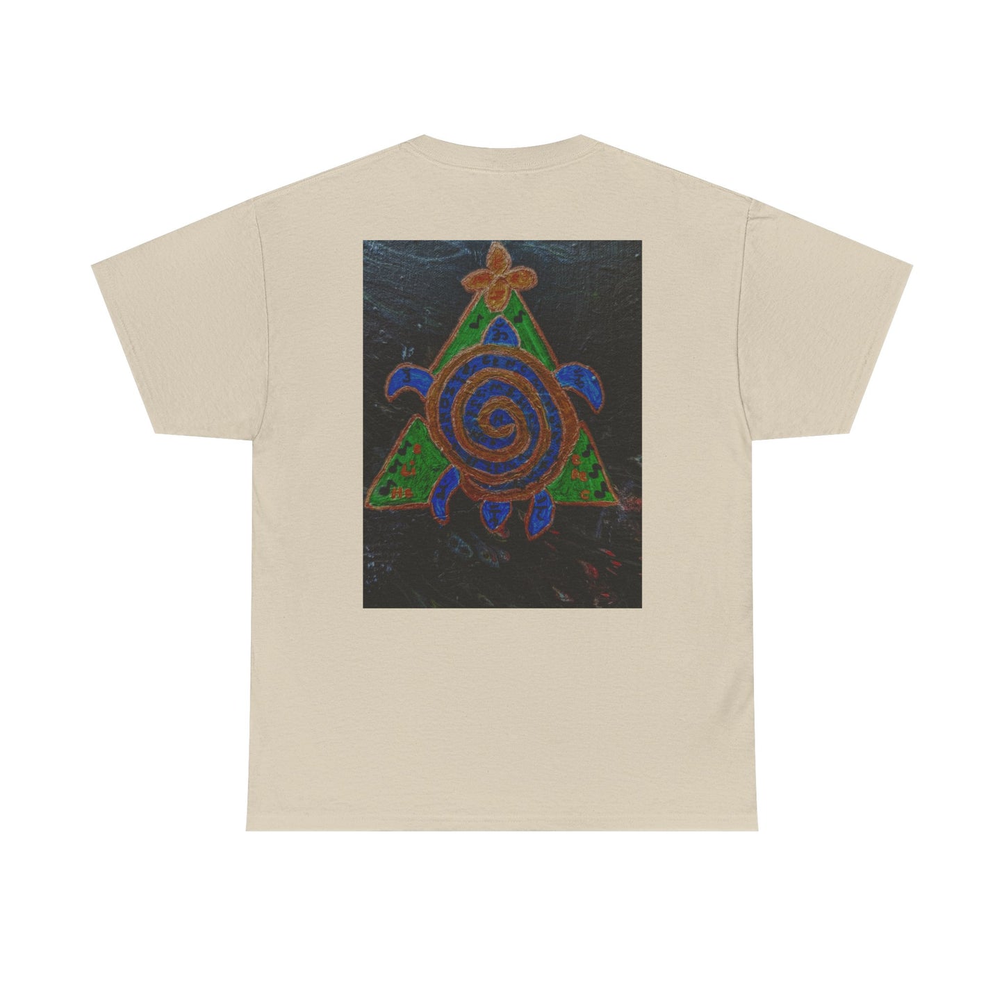 Spiral Turtle Graphic Tee, Nature Lovers T-Shirt, Eco-Friendly Apparel, Unique Art Shirt, Gift for Friends