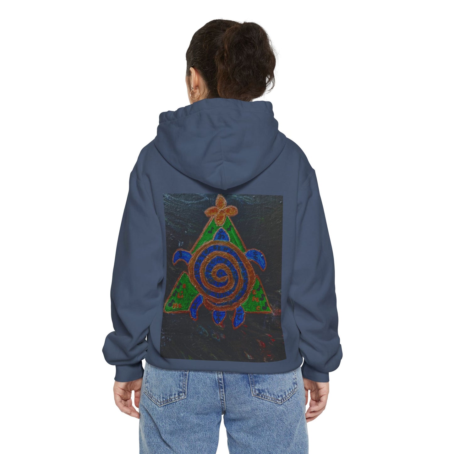 Colorful Spiritual Unisex Hoodie, Cozy Casual Wear, Unique Graphic Sweatshirt, Perfect Gift for Friends, Everyday Comfort, Festival Attire