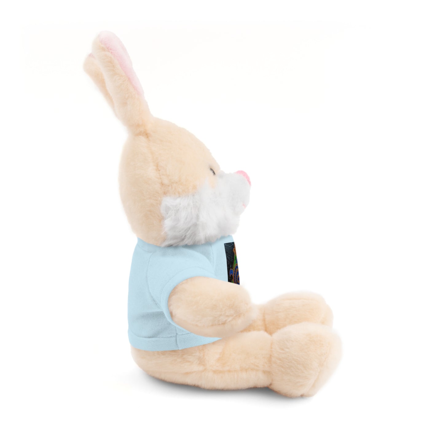Stuffed Animal Tee Buddy, Plush Toy, Personalized Gifts, Kids' Decor, Birthday Presents, Unique Collectibles
