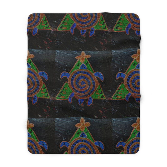 Cozy Sherpa Fleece Blanket with Vibrant Turtle Design, Warm Throw, Ideal for Home Decor, Gift for Nature Lovers, Perfect for Relaxing [...]