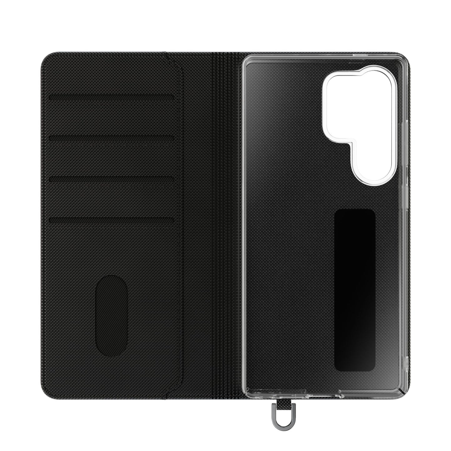 Artistic Flip Cases for Phone, Unique Blue Hourglass Design, Smartphone Wallet, Gift for Artists, Artsy Accessories