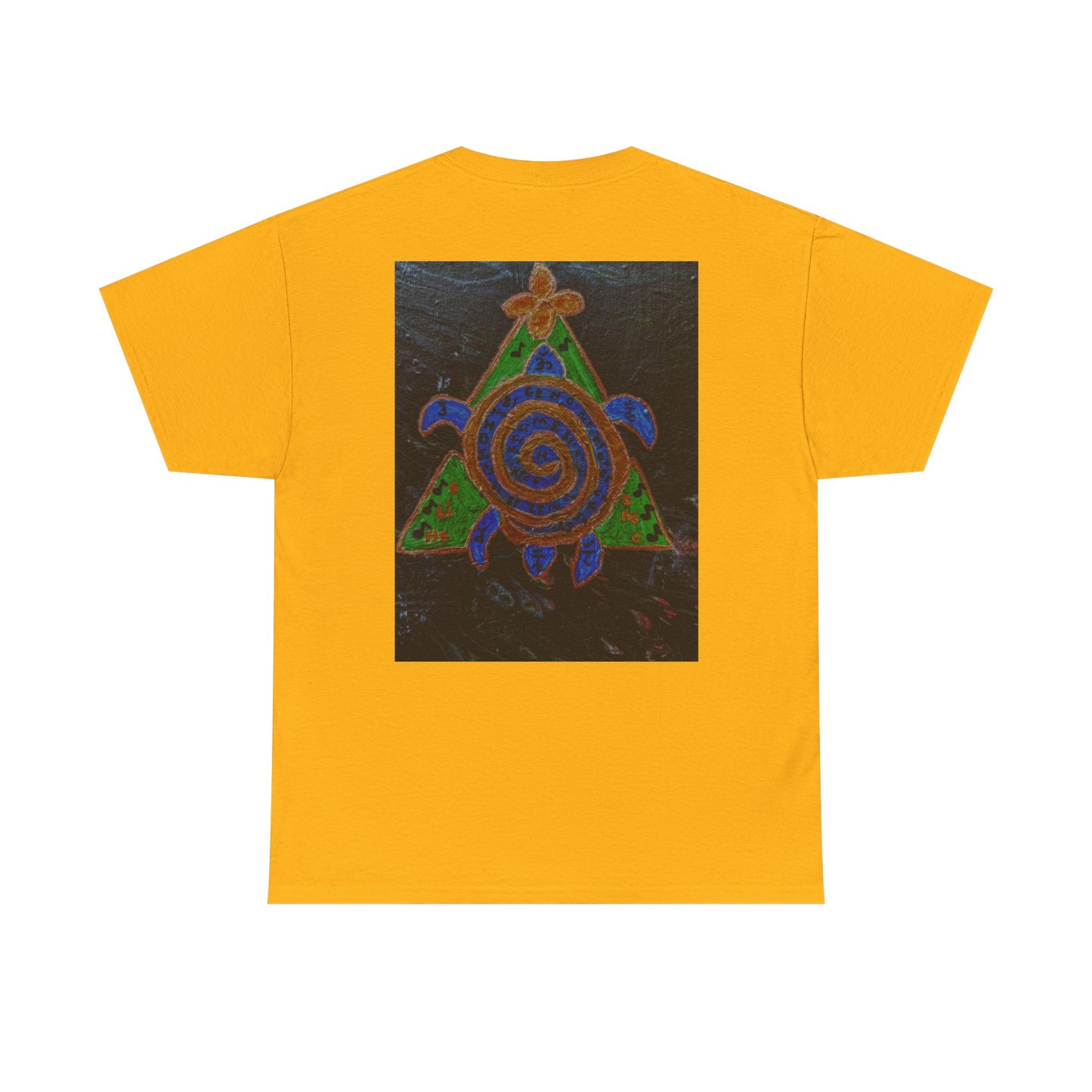Spiral Turtle Graphic Tee, Nature Lovers T-Shirt, Eco-Friendly Apparel, Unique Art Shirt, Gift for Friends