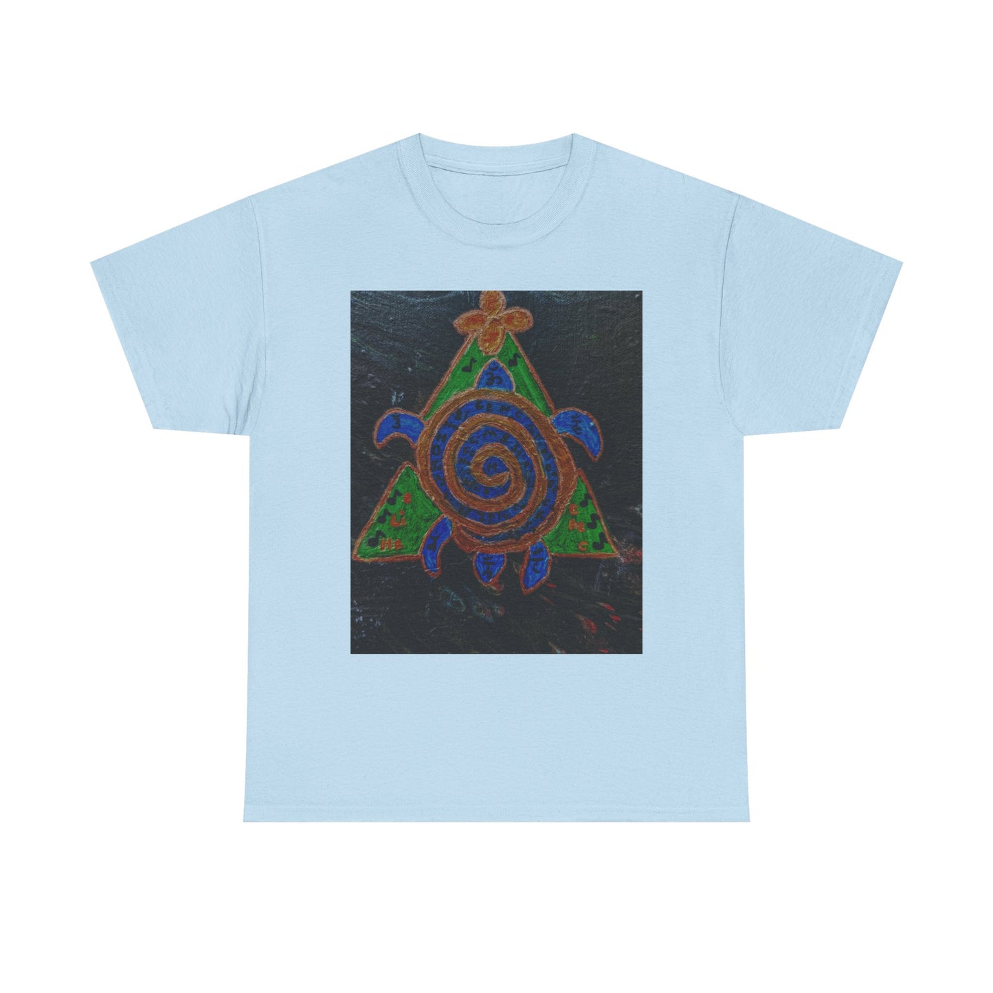 Spiral Turtle Graphic Tee, Nature Lovers T-Shirt, Eco-Friendly Apparel, Unique Art Shirt, Gift for Friends