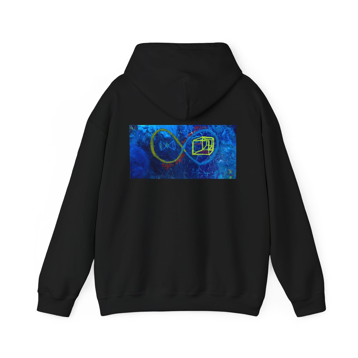 Vibrant Inspirational Hoodie, Cozy Sweatshirt for Everyday Wear, Perfect for Gifts, Art Lovers, Casual Style, Motivational Apparel