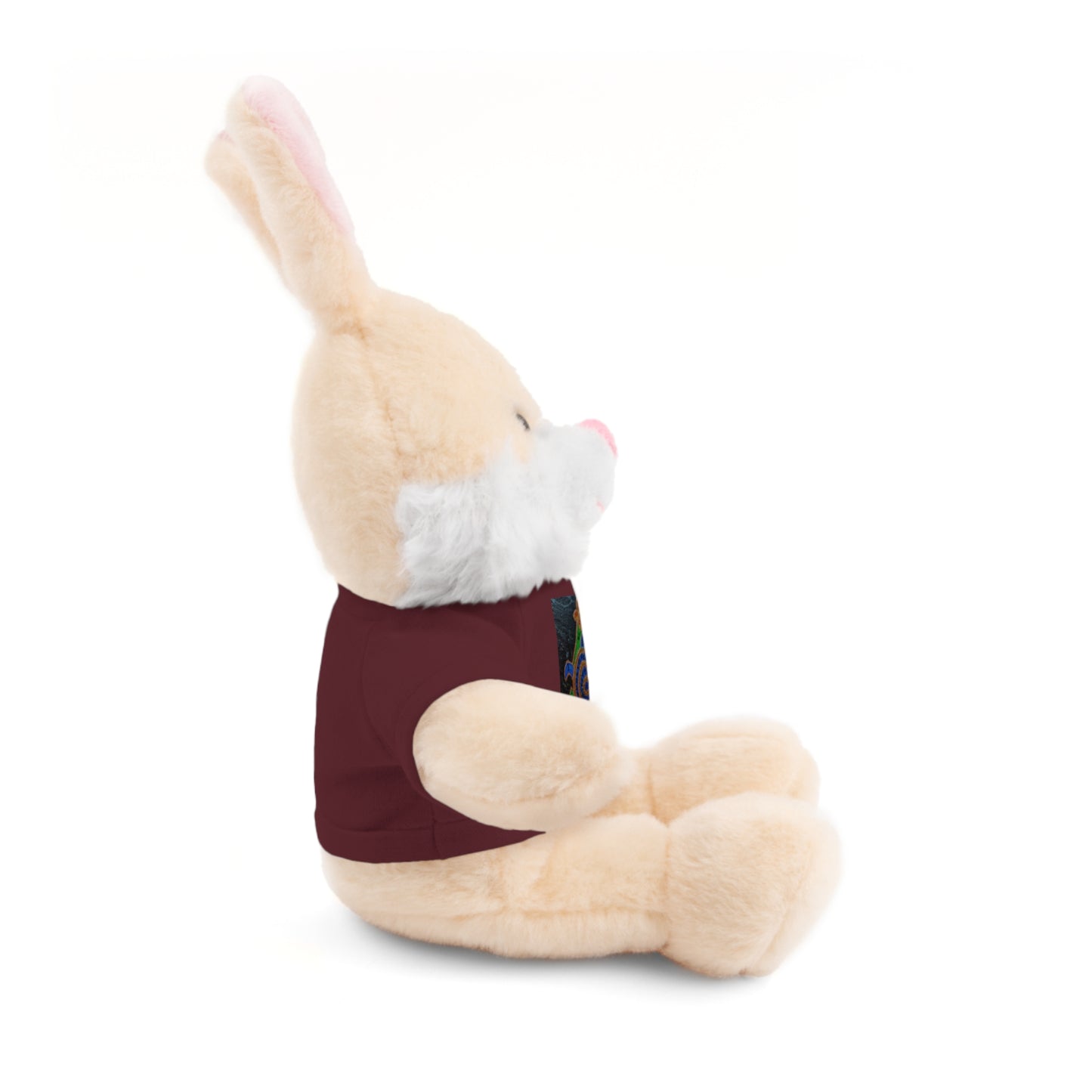 Stuffed Animal Tee Buddy, Plush Toy, Personalized Gifts, Kids' Decor, Birthday Presents, Unique Collectibles