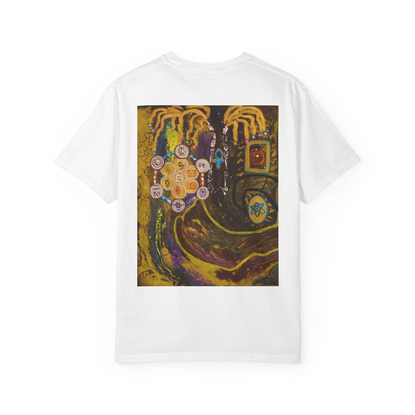 Kabbalah Tree of Life Art T-Shirt — Mystical Hebrew Sefirot Graphic Tee