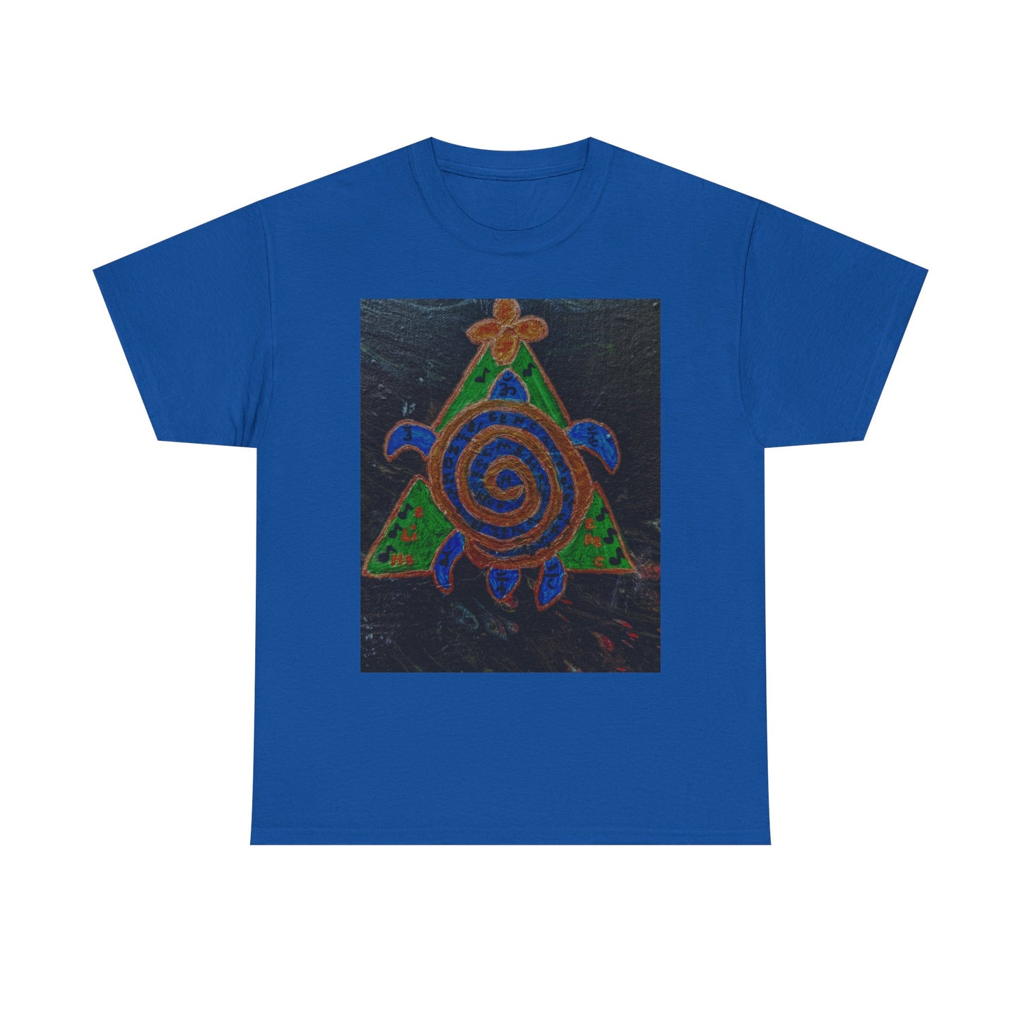 Spiral Turtle Graphic Tee, Nature Lovers T-Shirt, Eco-Friendly Apparel, Unique Art Shirt, Gift for Friends