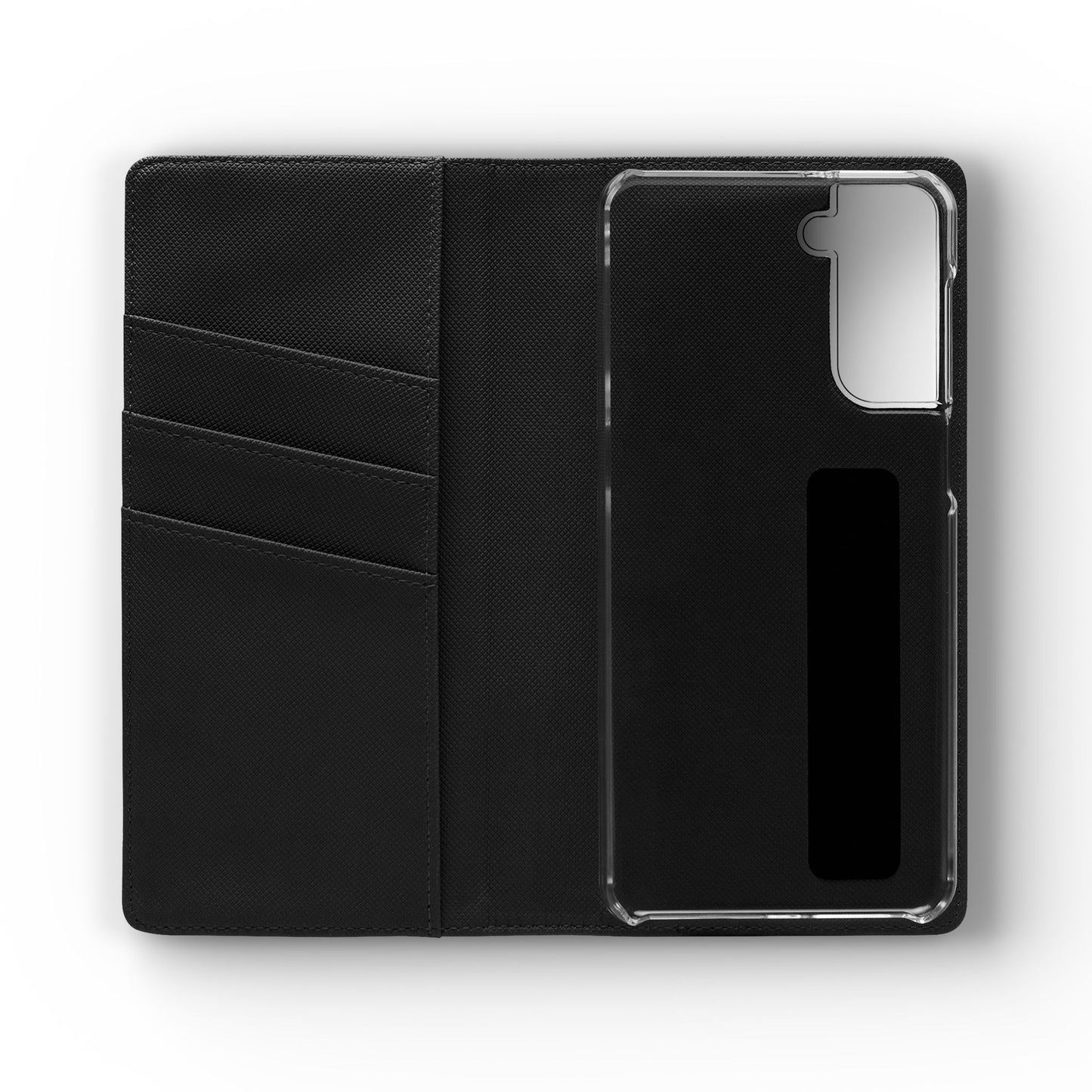 Artistic Flip Cases for Phone, Unique Blue Hourglass Design, Smartphone Wallet, Gift for Artists, Artsy Accessories