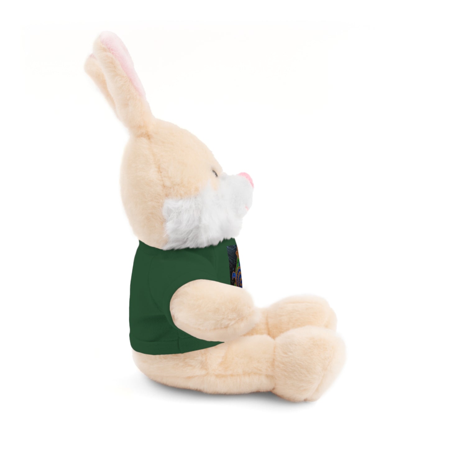 Stuffed Animal Tee Buddy, Plush Toy, Personalized Gifts, Kids' Decor, Birthday Presents, Unique Collectibles