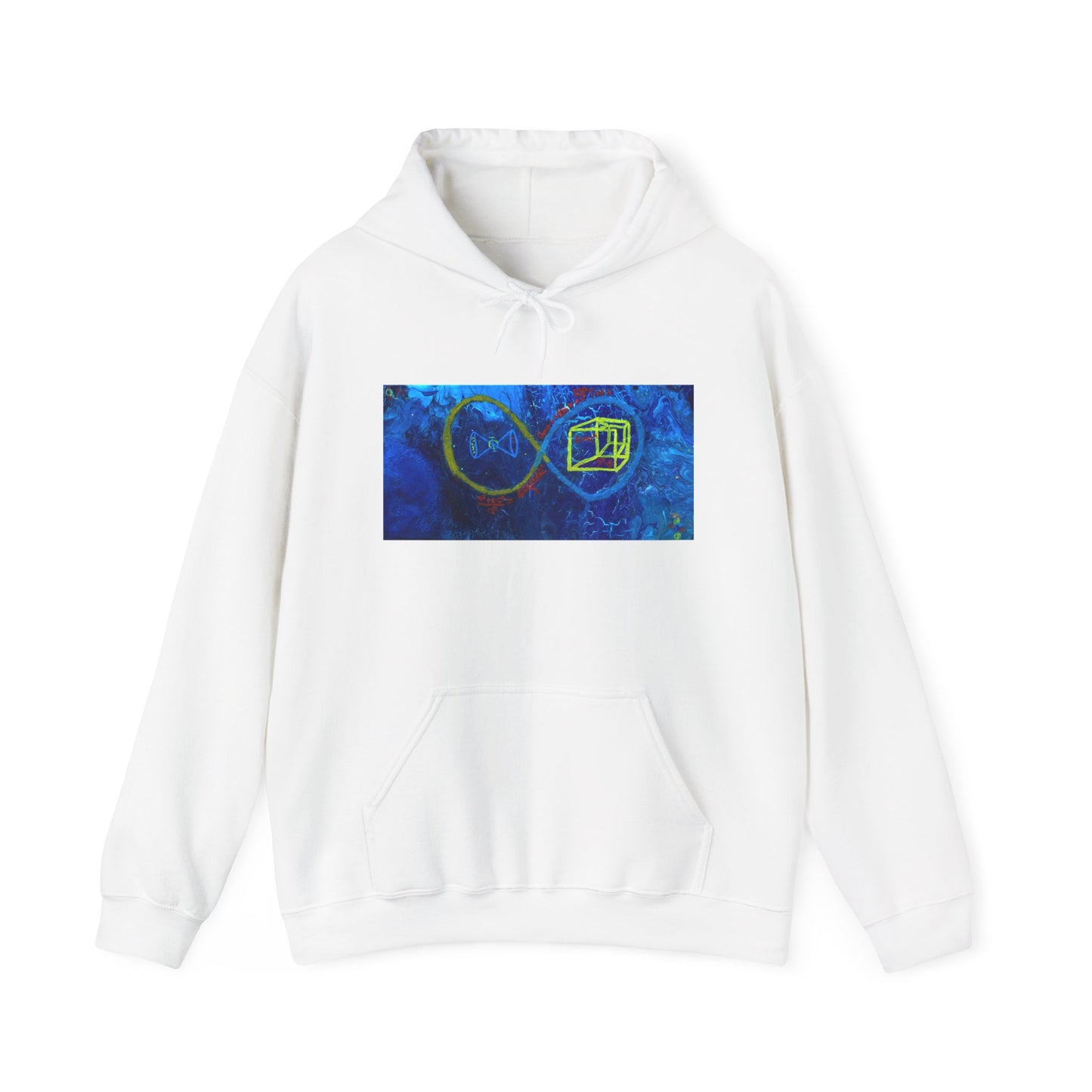 Vibrant Inspirational Hoodie, Cozy Sweatshirt for Everyday Wear, Perfect for Gifts, Art Lovers, Casual Style, Motivational Apparel