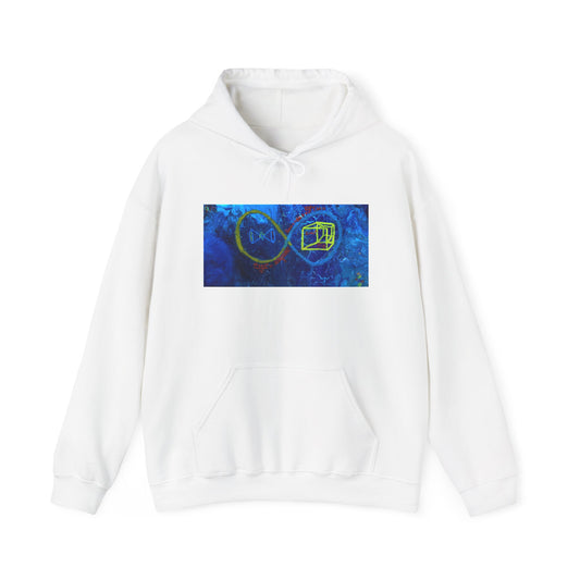 Vibrant Inspirational Hoodie, Cozy Sweatshirt for Everyday Wear, Perfect for Gifts, Art Lovers, Casual Style, Motivational Apparel