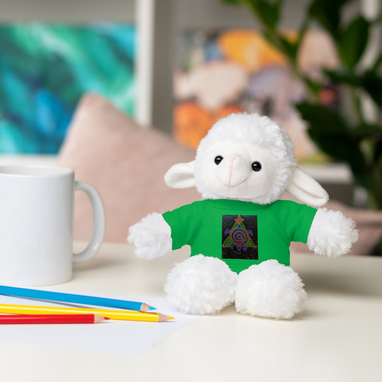 Stuffed Animal Tee Buddy, Plush Toy, Personalized Gifts, Kids' Decor, Birthday Presents, Unique Collectibles