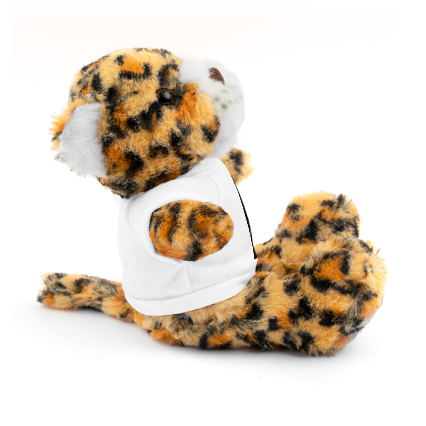 Stuffed Animal Tee Buddy, Plush Toy, Personalized Gifts, Kids' Decor, Birthday Presents, Unique Collectibles