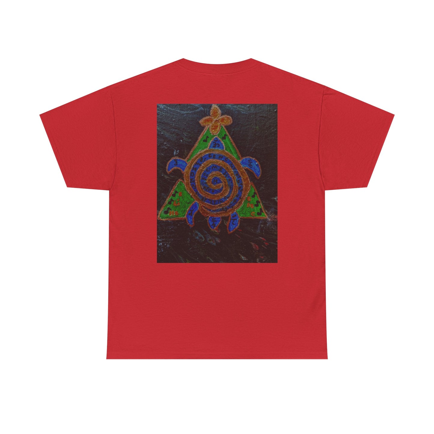 Spiral Turtle Graphic Tee, Nature Lovers T-Shirt, Eco-Friendly Apparel, Unique Art Shirt, Gift for Friends