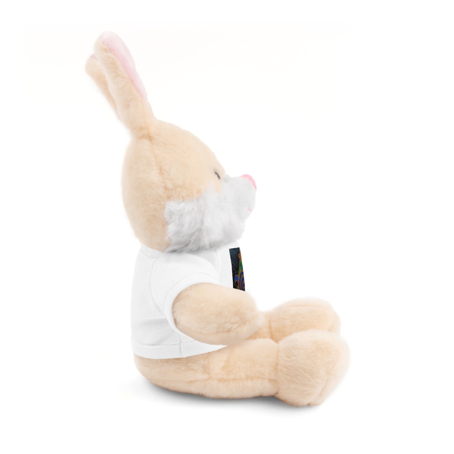 Stuffed Animal Tee Buddy, Plush Toy, Personalized Gifts, Kids' Decor, Birthday Presents, Unique Collectibles