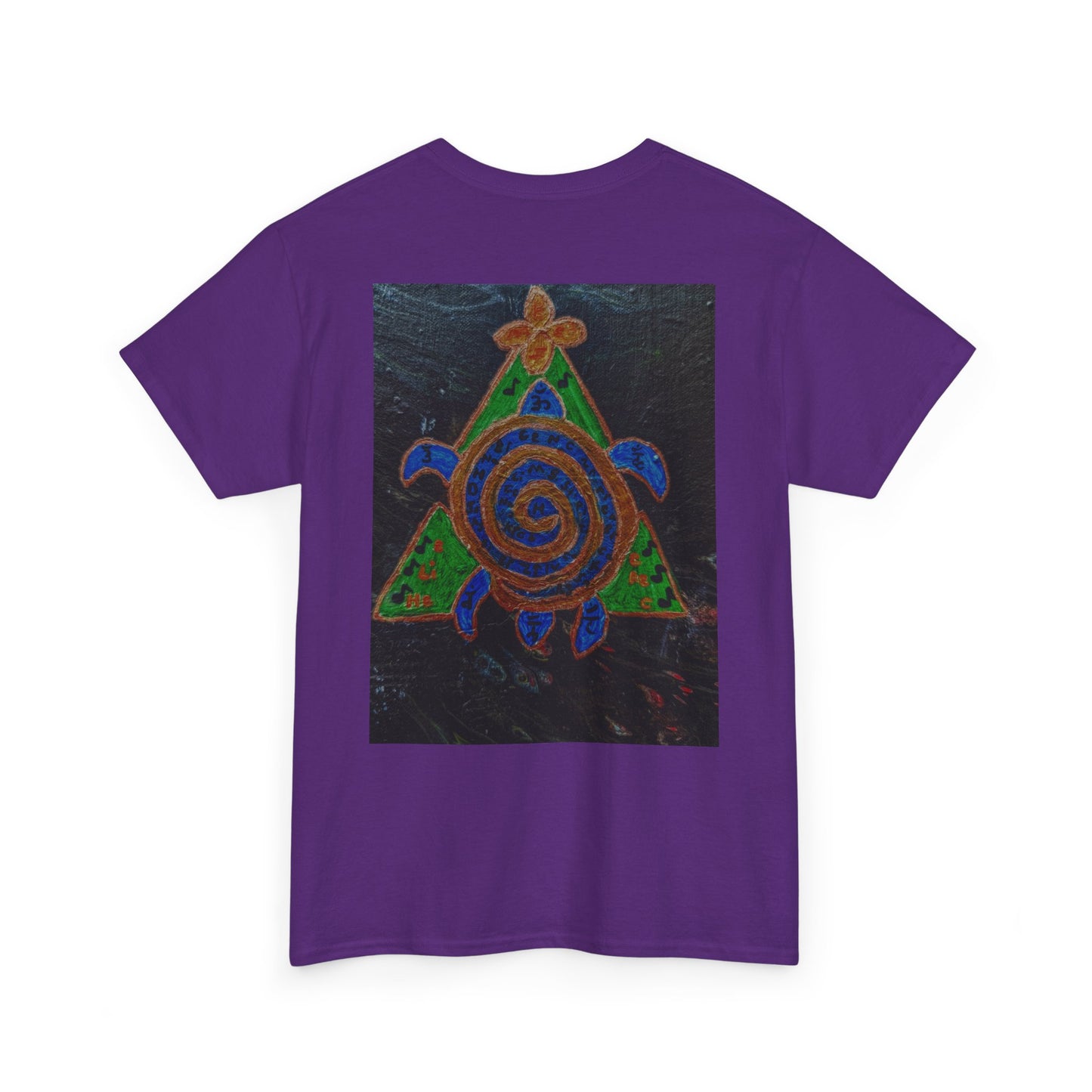 Spiral Turtle Graphic Tee, Nature Lovers T-Shirt, Eco-Friendly Apparel, Unique Art Shirt, Gift for Friends