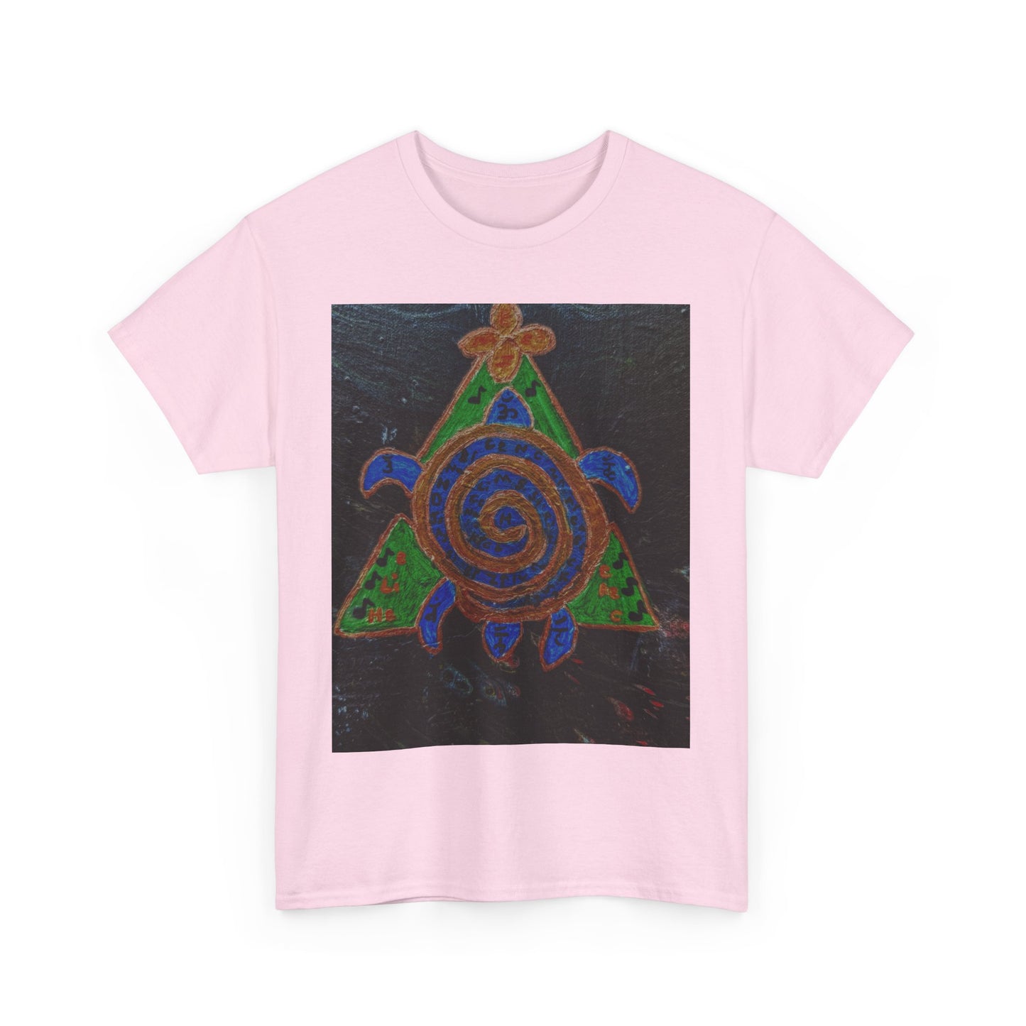 Spiral Turtle Graphic Tee, Nature Lovers T-Shirt, Eco-Friendly Apparel, Unique Art Shirt, Gift for Friends