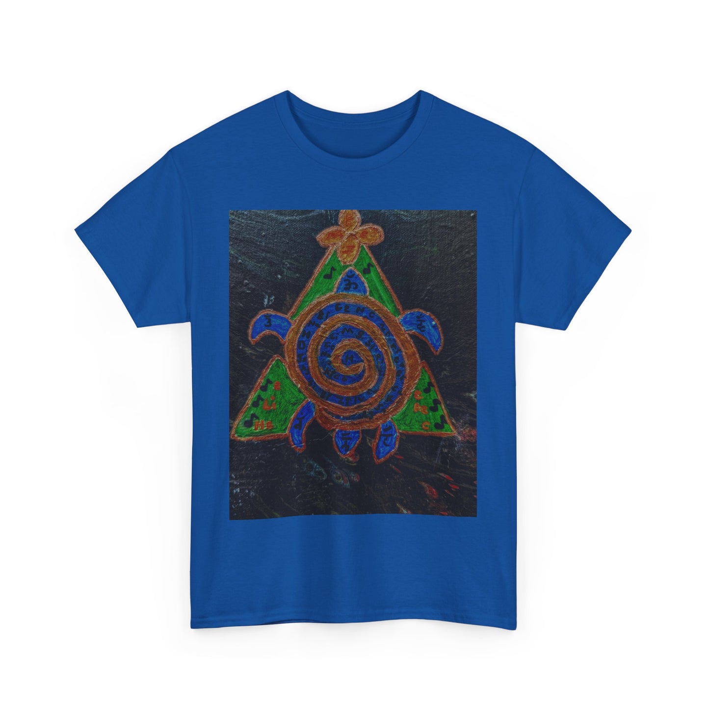 Spiral Turtle Graphic Tee, Nature Lovers T-Shirt, Eco-Friendly Apparel, Unique Art Shirt, Gift for Friends