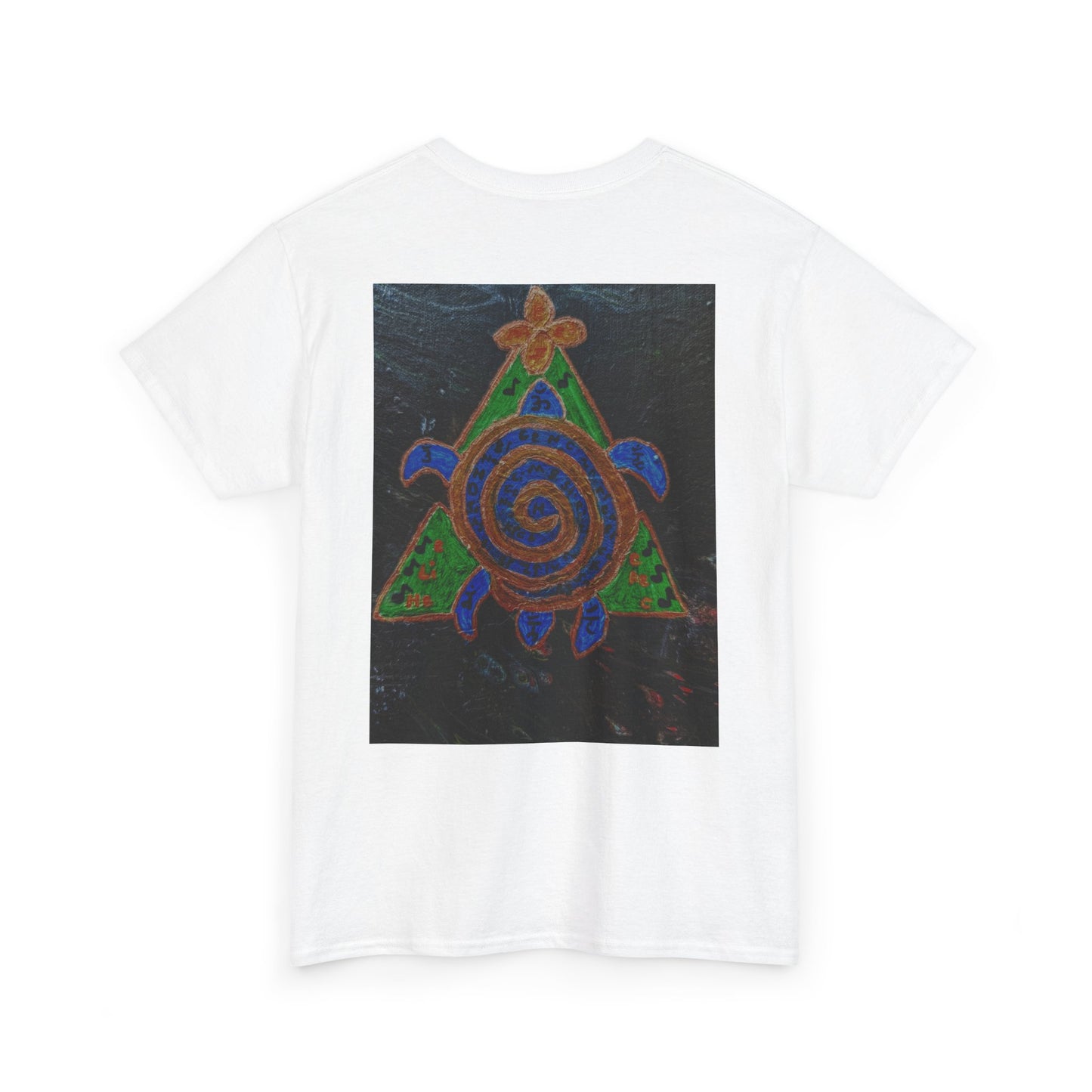 Spiral Turtle Graphic Tee, Nature Lovers T-Shirt, Eco-Friendly Apparel, Unique Art Shirt, Gift for Friends