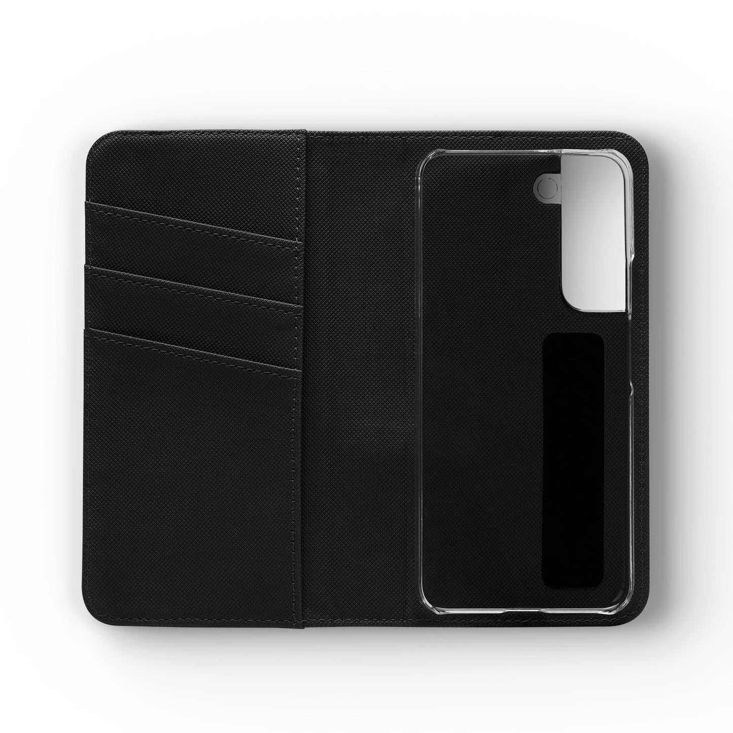 Artistic Flip Cases for Phone, Unique Blue Hourglass Design, Smartphone Wallet, Gift for Artists, Artsy Accessories