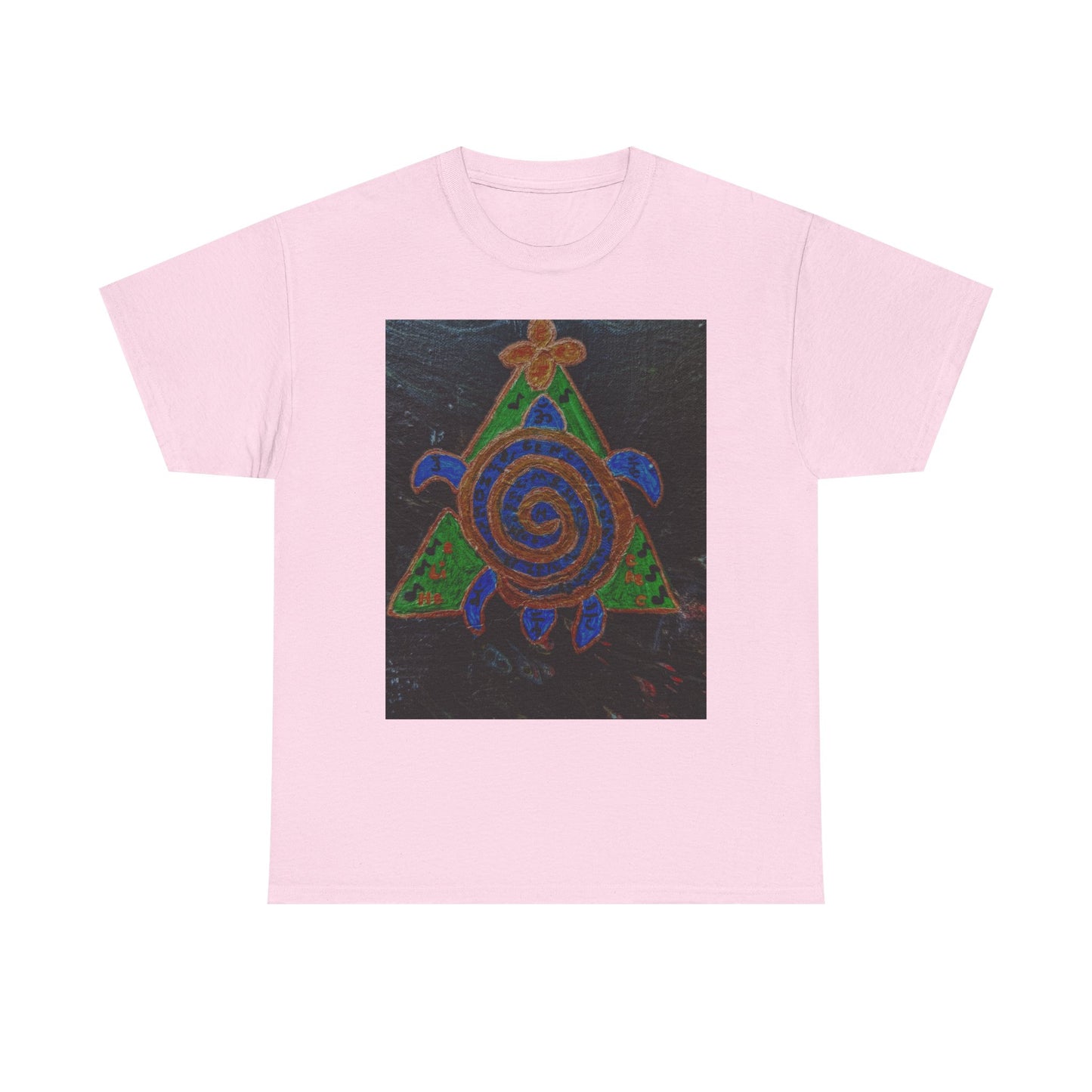 Spiral Turtle Graphic Tee, Nature Lovers T-Shirt, Eco-Friendly Apparel, Unique Art Shirt, Gift for Friends