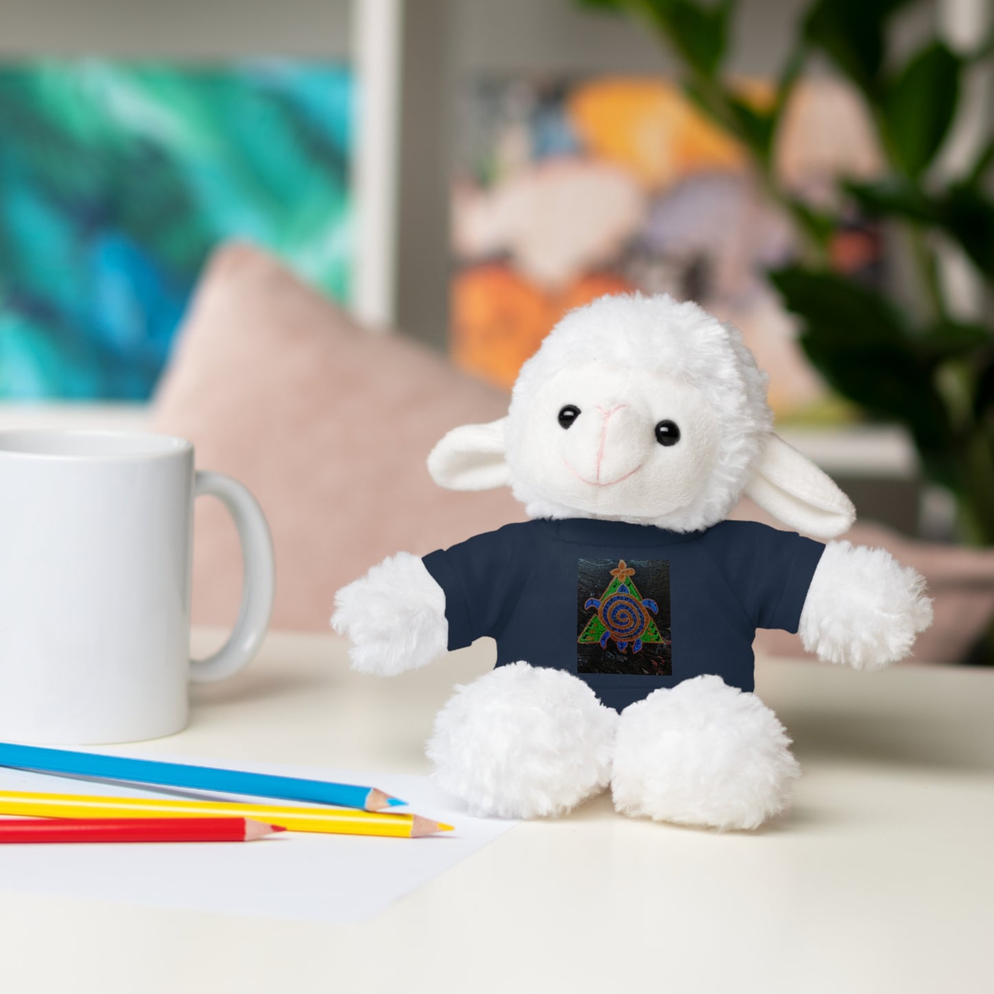 Stuffed Animal Tee Buddy, Plush Toy, Personalized Gifts, Kids' Decor, Birthday Presents, Unique Collectibles