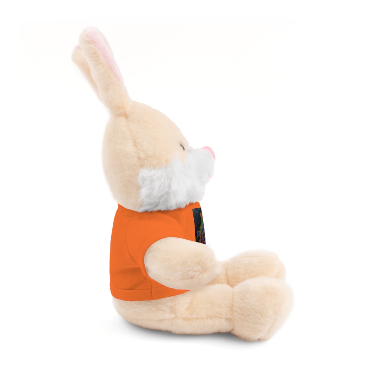 Stuffed Animal Tee Buddy, Plush Toy, Personalized Gifts, Kids' Decor, Birthday Presents, Unique Collectibles