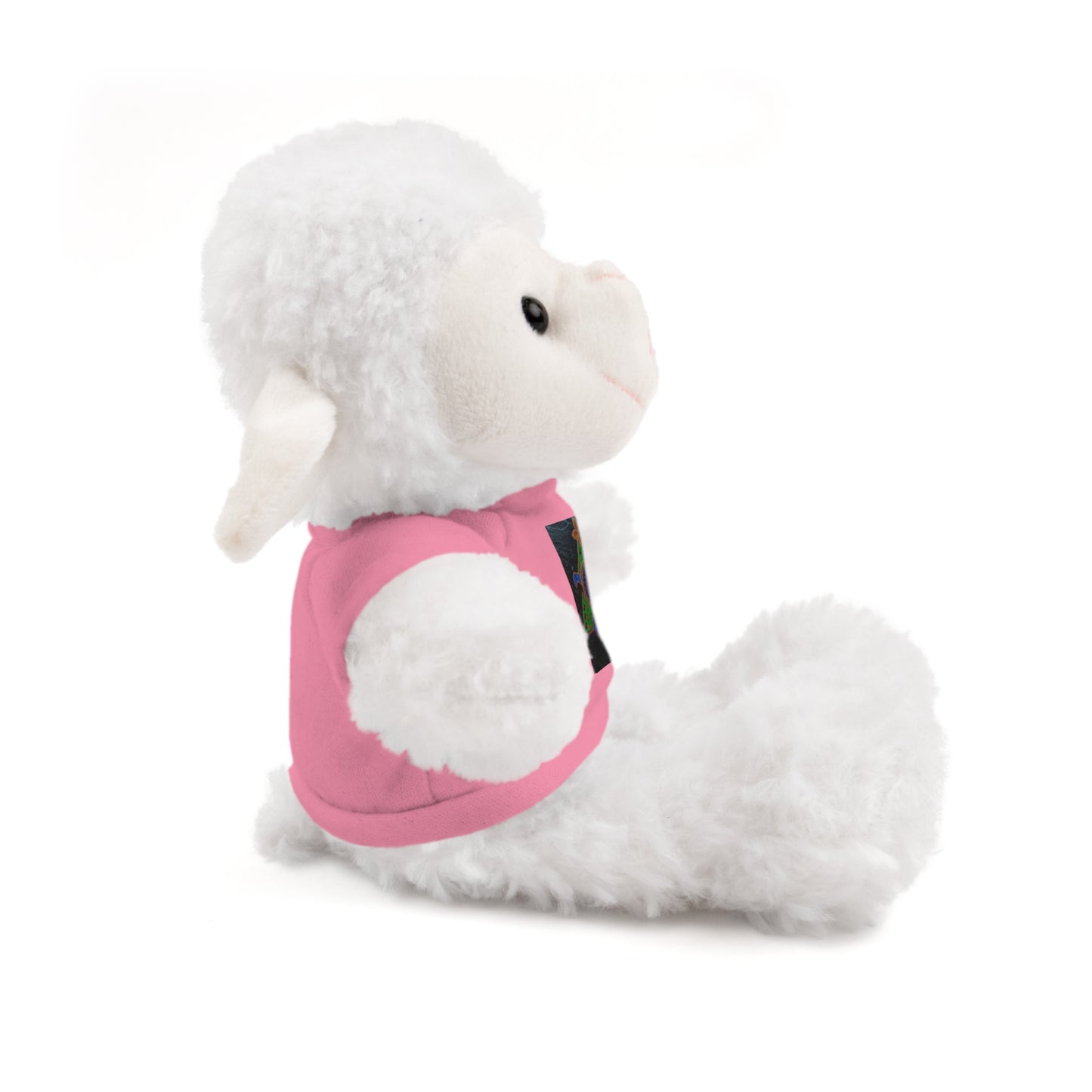 Stuffed Animal Tee Buddy, Plush Toy, Personalized Gifts, Kids' Decor, Birthday Presents, Unique Collectibles