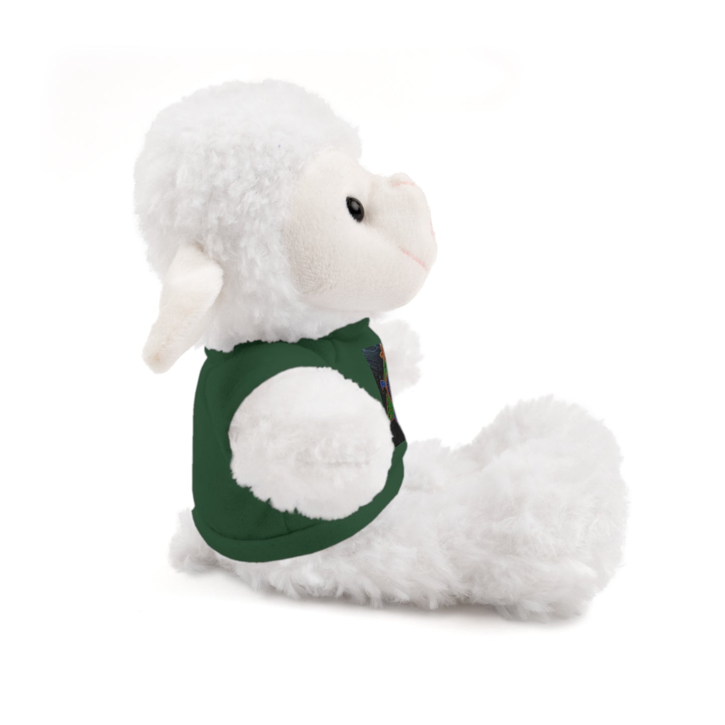 Stuffed Animal Tee Buddy, Plush Toy, Personalized Gifts, Kids' Decor, Birthday Presents, Unique Collectibles