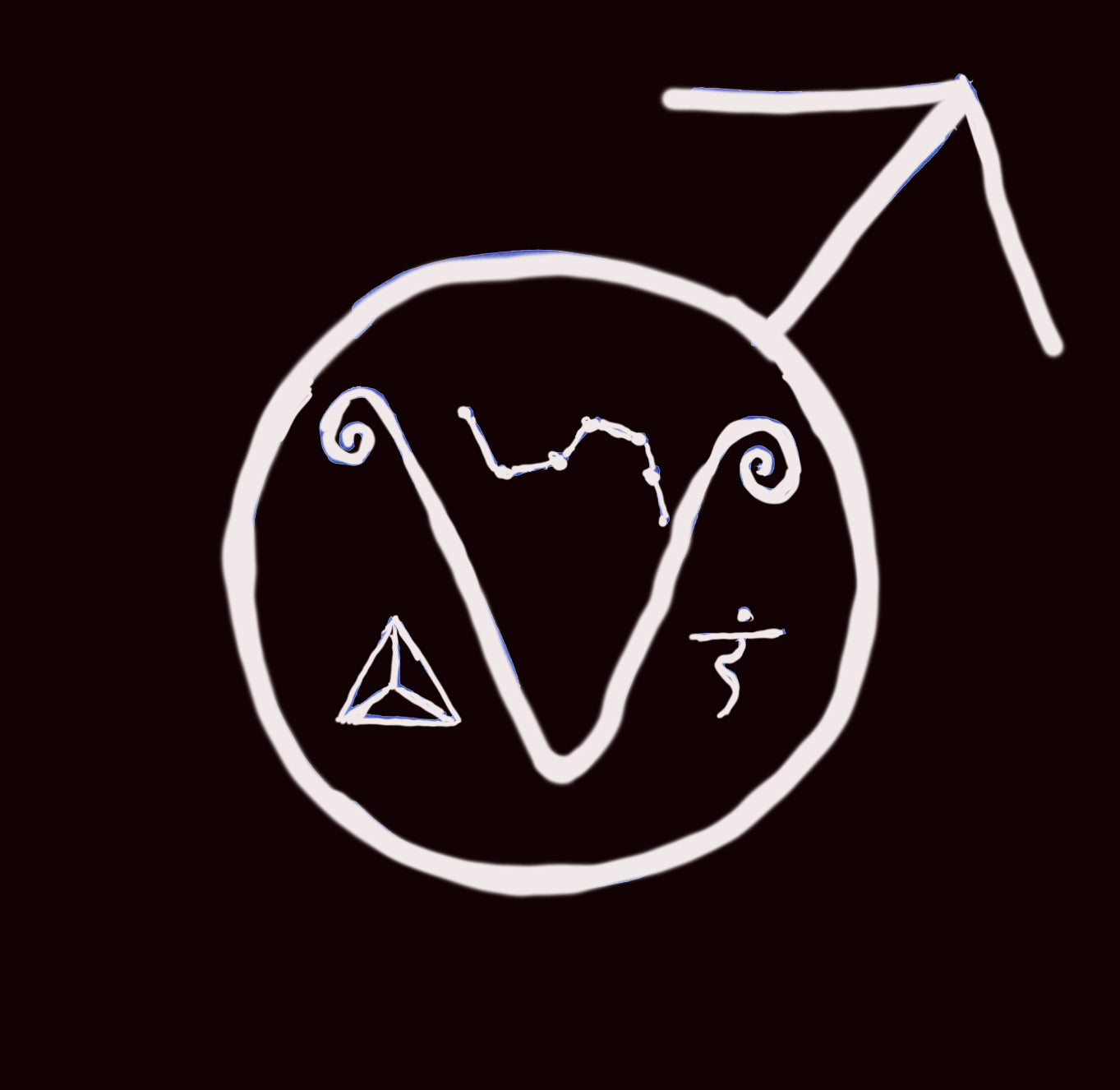 ZODIAC SIGN ( ARIES) SAND ART KIT