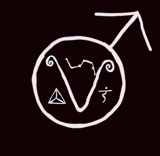 ZODIAC SIGN ( ARIES) SAND ART KIT